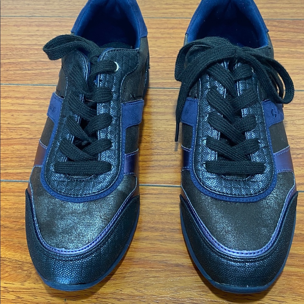 G by GUESS Black and Blue Sneakers